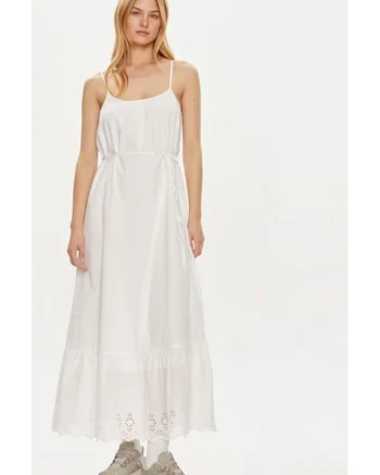 Rochie,  2789, Bumbac, Alb