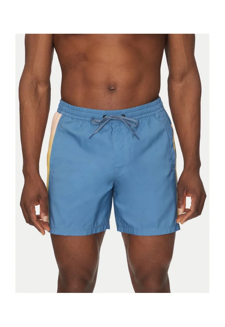 Costum de baie barbati,  EQYJV04136-BLQ6, 100% Poliester, Albastru