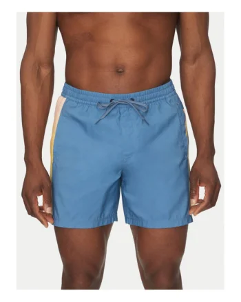 Costum de baie barbati,  EQYJV04136-BLQ6, 100% Poliester, Albastru
