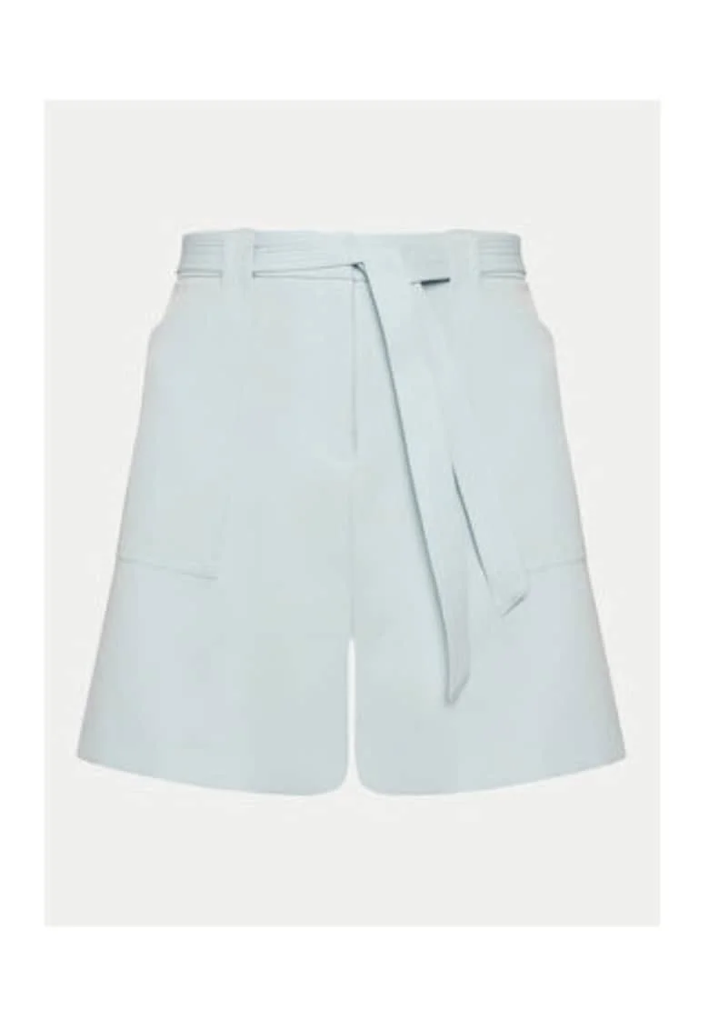 Pantaloni scurti ampli cu cordon