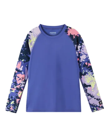 Bluza copii,  poliester-elastan, albastru