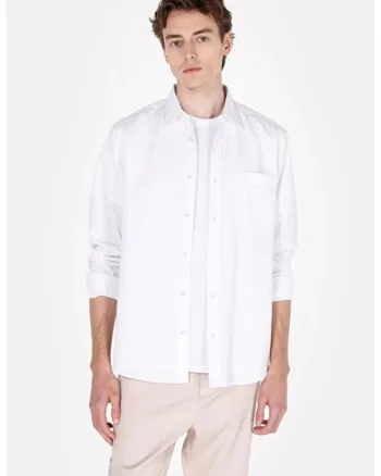 Camasa barbati,  alb, Regular Fit, bumbac