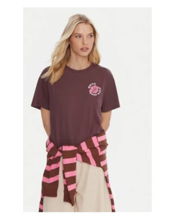 Tricou dama,  Bumbac organic, Mov