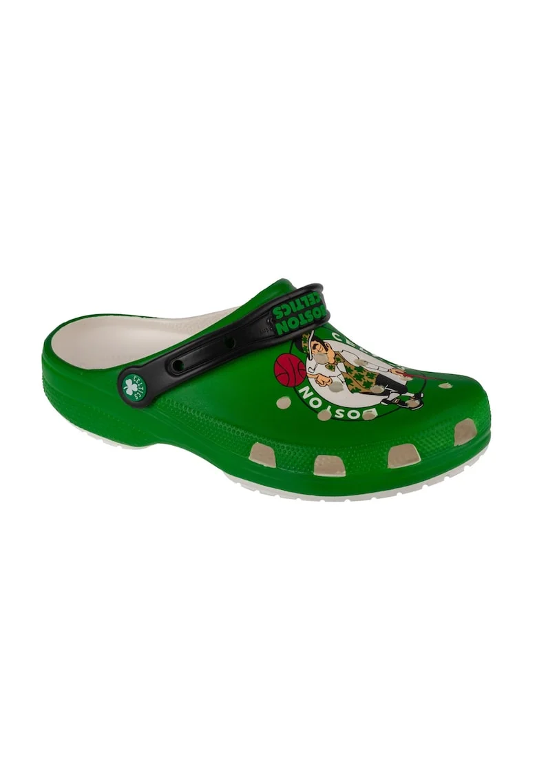 Saboti pentru barbati,  Classic NBA Boston Celtics Clog 209442, Verde
