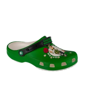 Saboti pentru barbati,  Classic NBA Boston Celtics Clog 209442, Verde