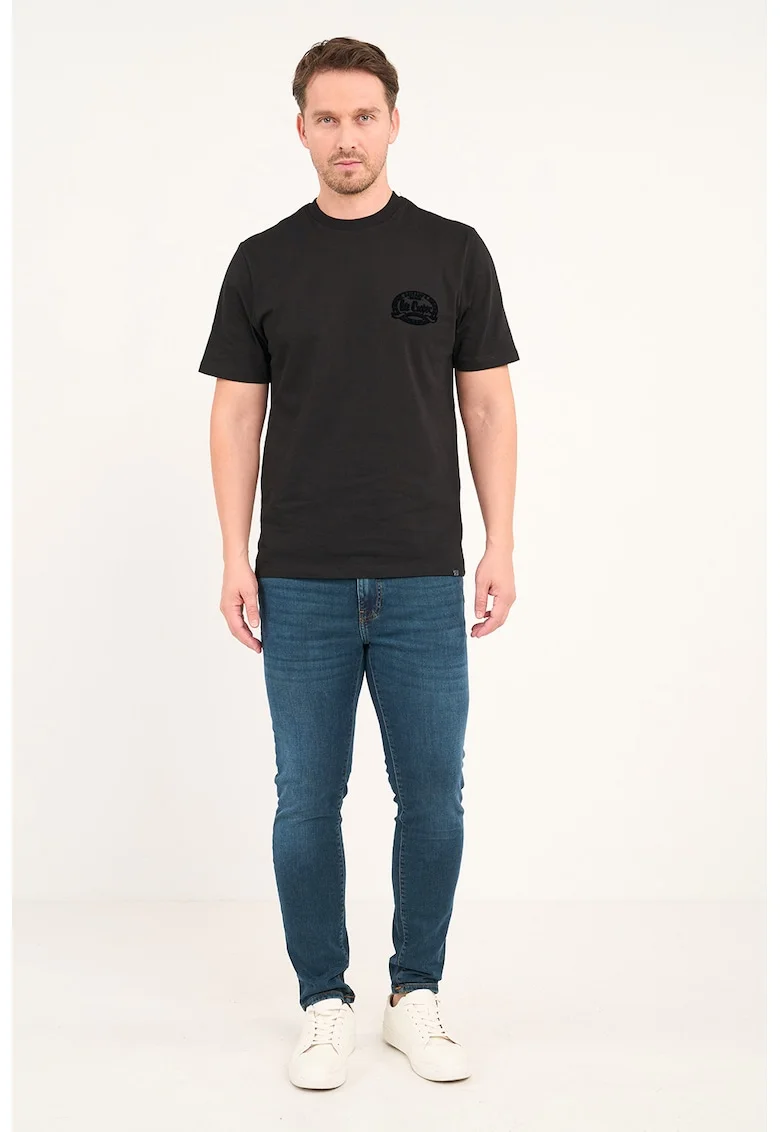 Blugi slim fit, Albastru petrol