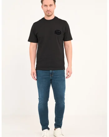 Blugi slim fit, Albastru petrol