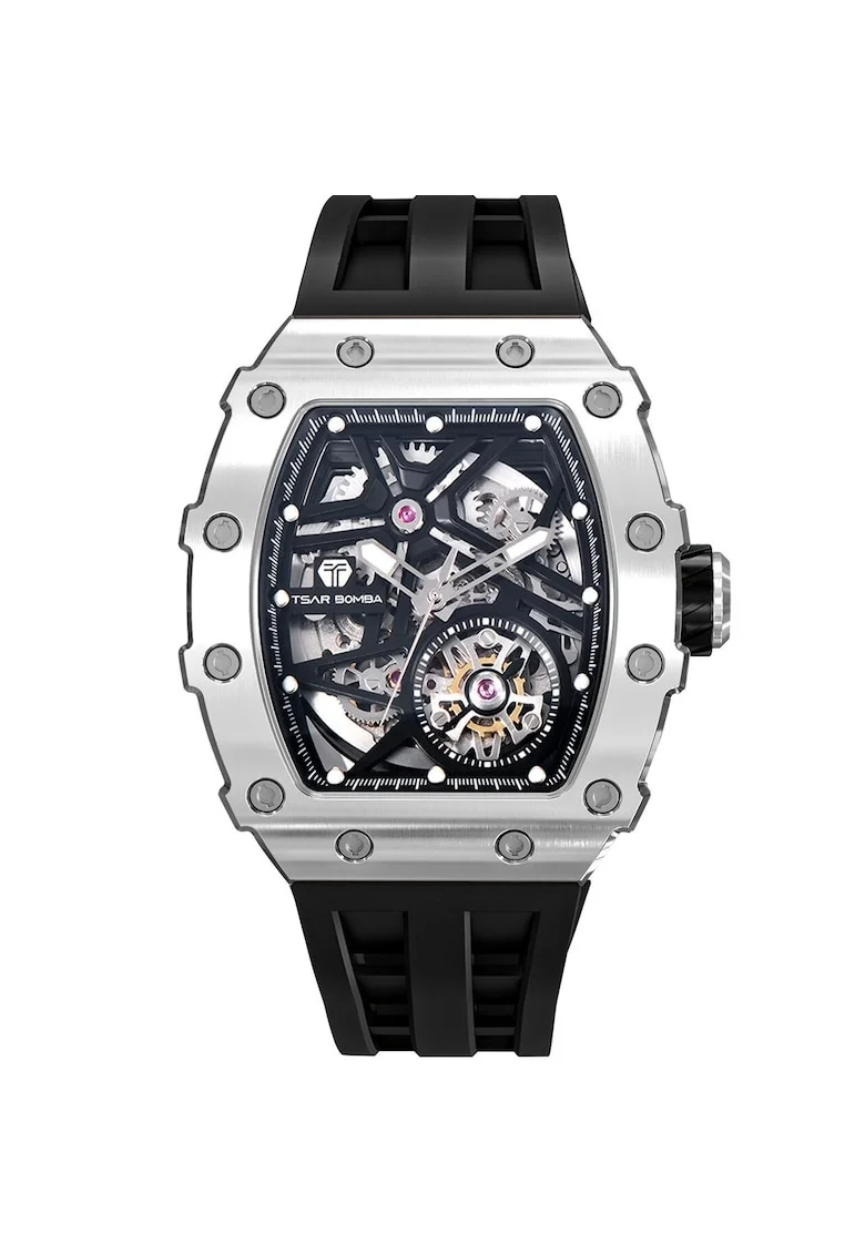 Ceas barbatesc  TB8209A-01, Automatic, 44mm, 5ATM