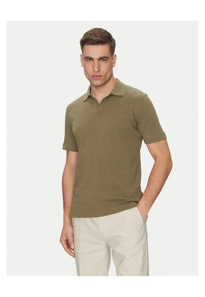 Tricou barbati  din bumbac, verde