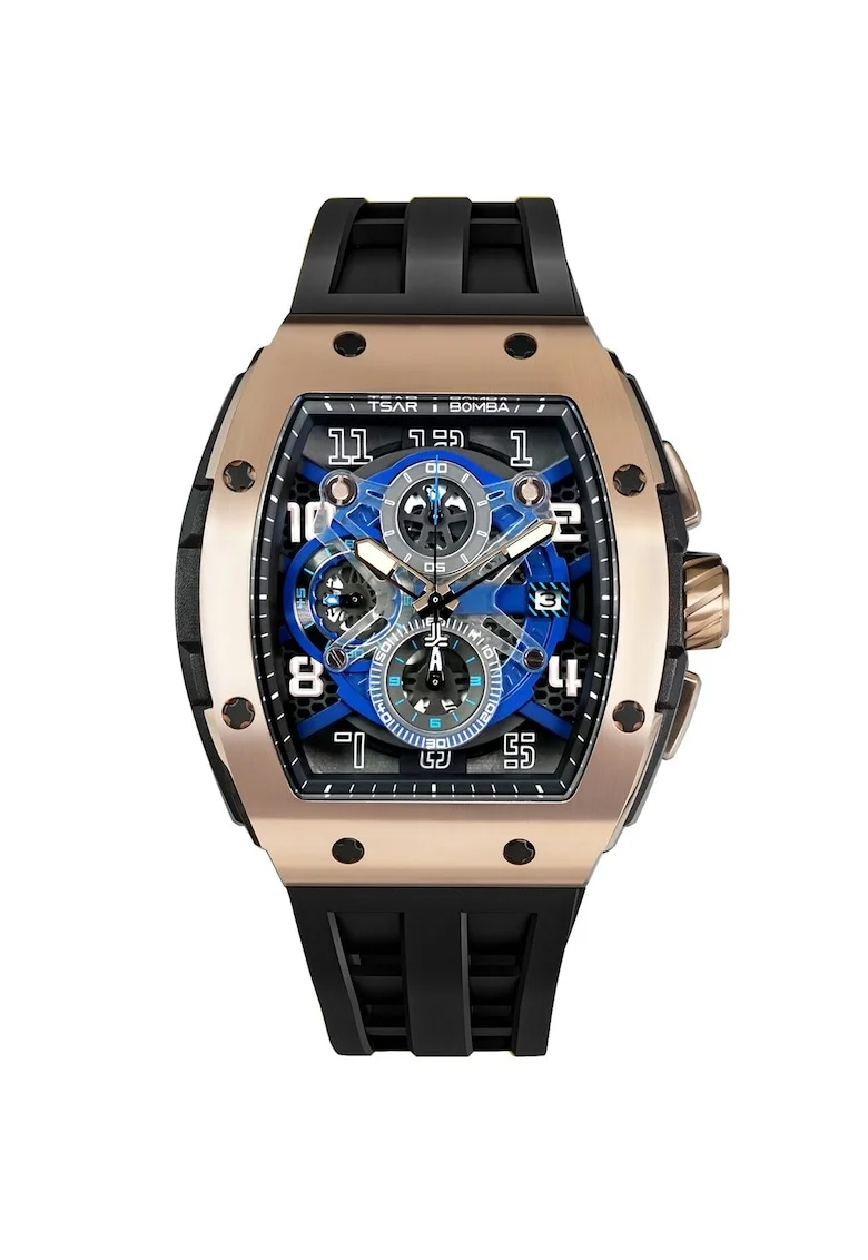 Ceas barbatesc  TB8211Q-05, Quartz, 52mm, 5ATM