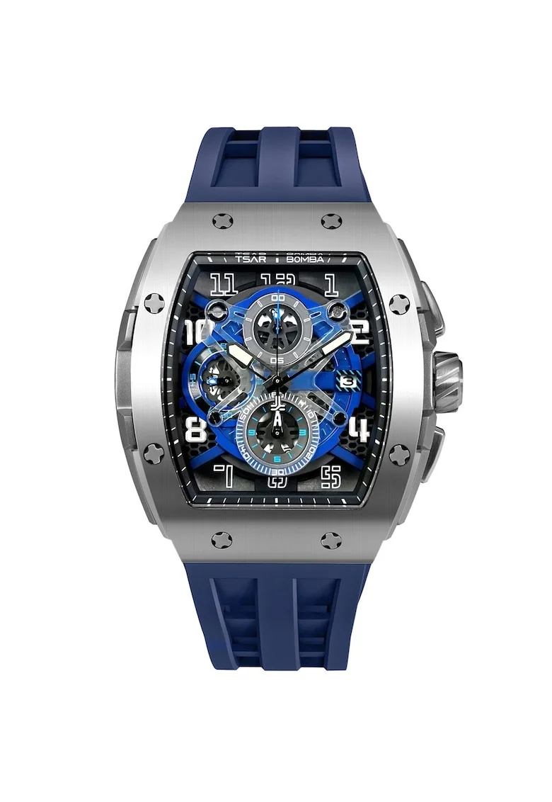 Ceas barbatesc  TB8211Q-03, Quartz, 52mm, 5ATM