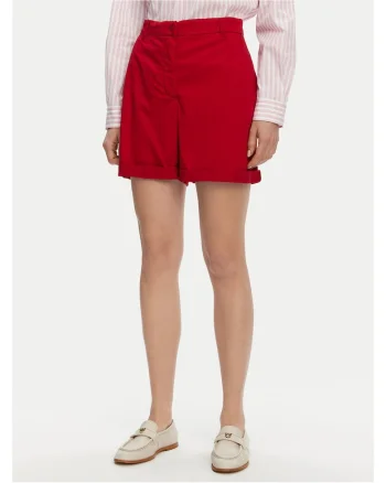 Pantaloni scurti dama,  rosu