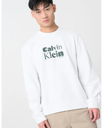 Bluza de trening cu imprimeu logo, Negru/Alb murdar