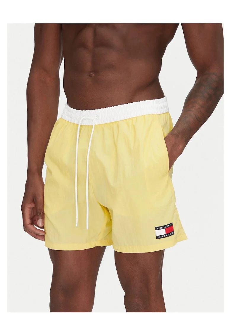 Costum de baie barbati  galben,