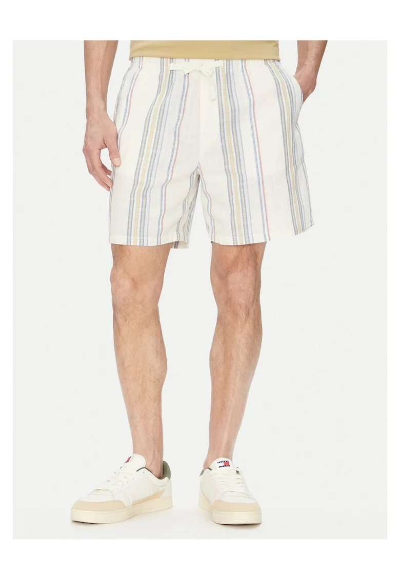 Pantaloni barbati  ecru, material de calitate