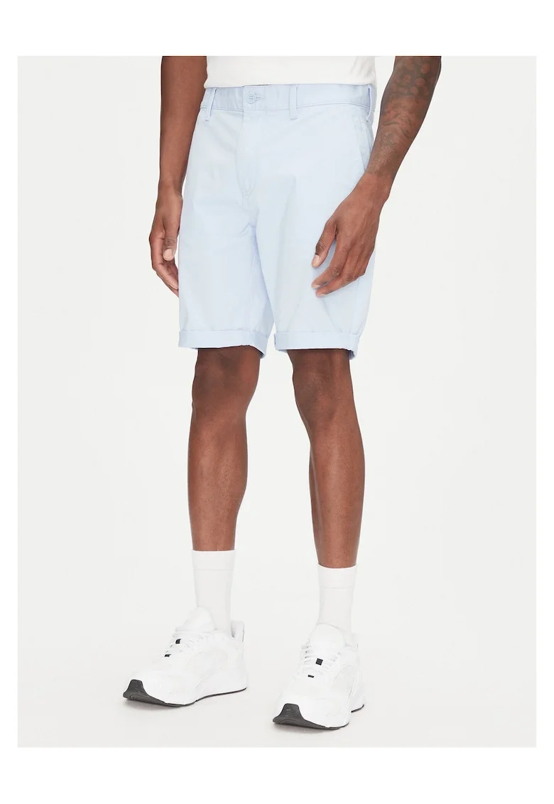 Pantaloni barbati,  sort, albastru deschis