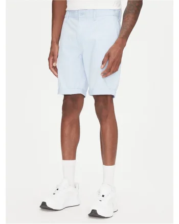 Pantaloni barbati,  sort, albastru deschis