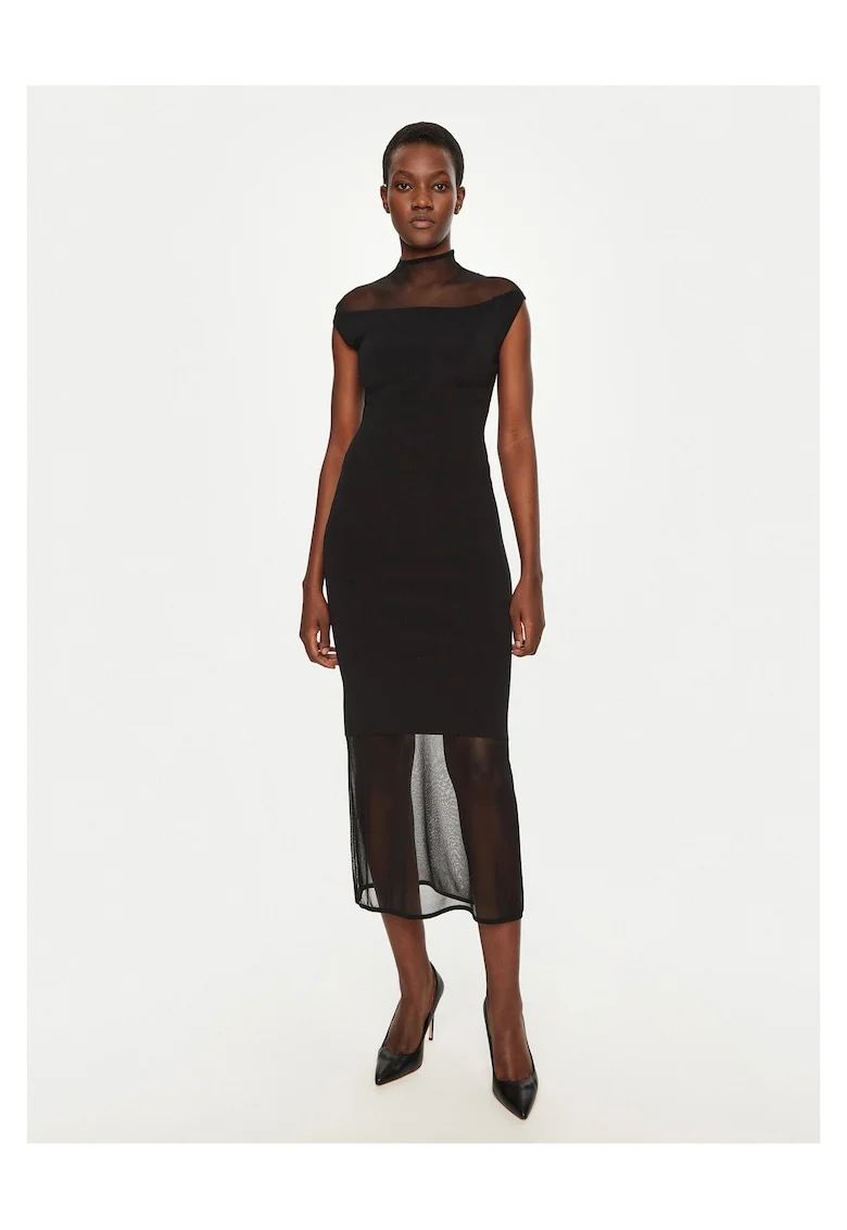 Rochie casual dama  negru, fabrica de calitate