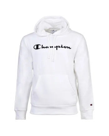 Hanorac regular fit cu logo, Alb