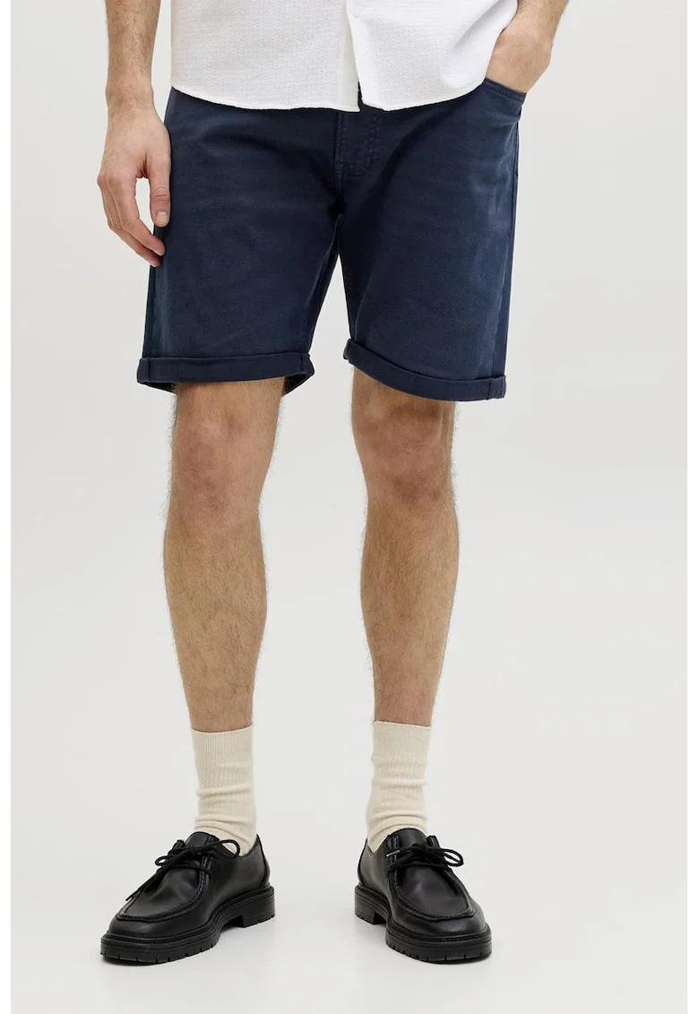 Bermude din denim regular fit Bricky, Albastru inchis