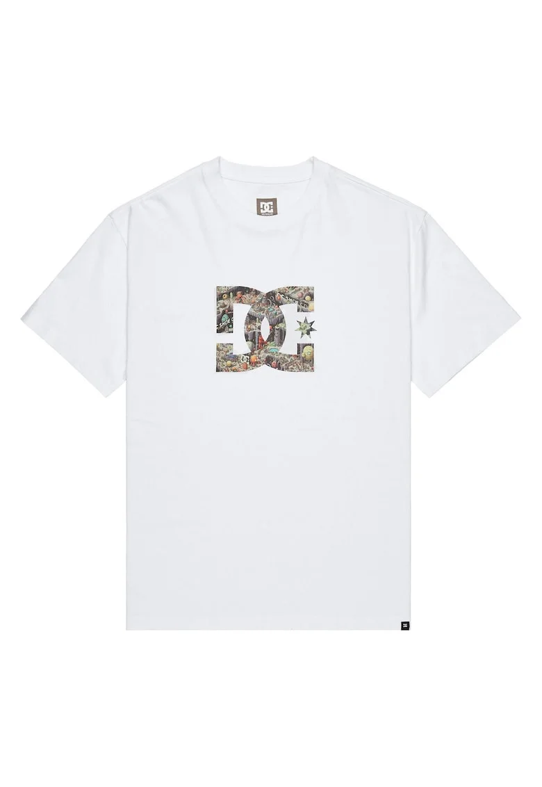 Tricou barbati  alb, 75% bumbac/25% bumbac reciclat