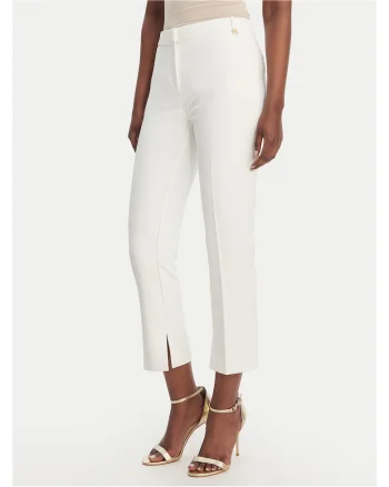Pantaloni poliamida alb