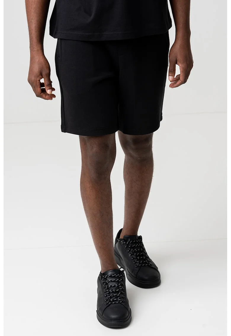Bermude relaxed fit cu buzunare laterale
