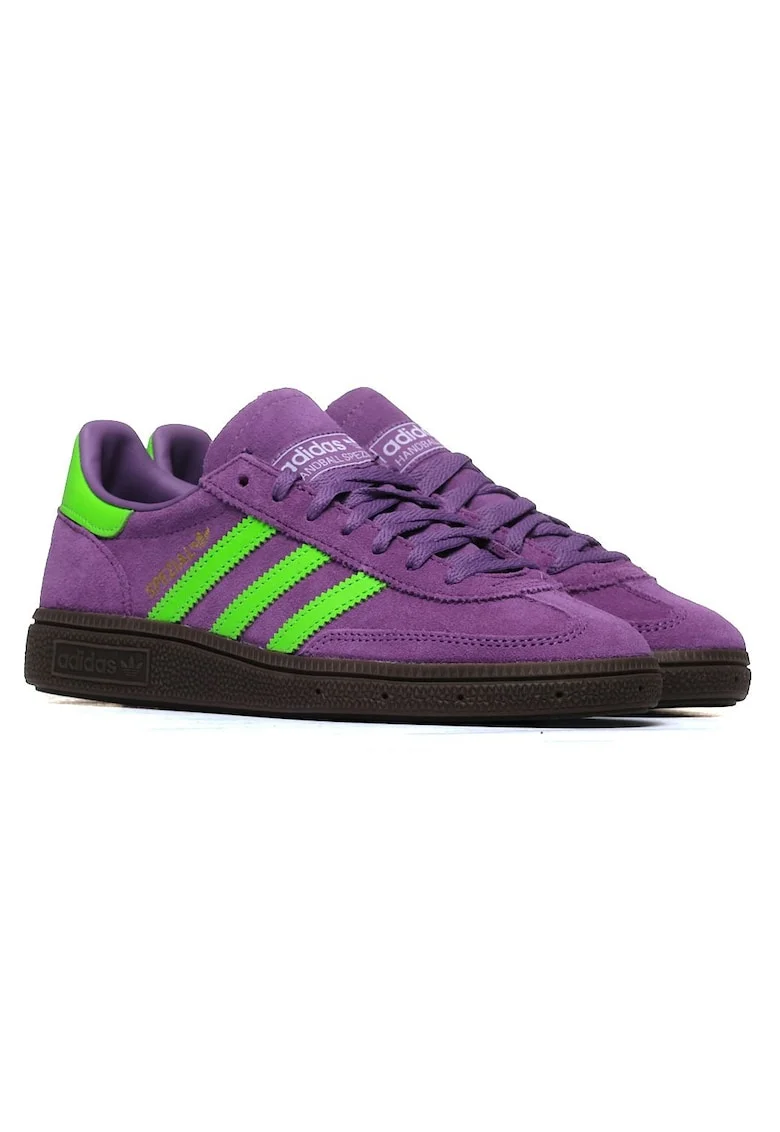 Tenisi dama,  HANDBALL SPEZIAL, piele naturala, mov/verde,