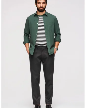 Pantaloni chino slim fit, Negru