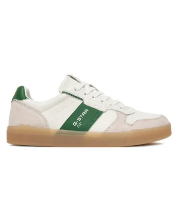 Tenisi G-Star Raw din piele naturala, Alb