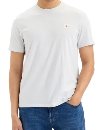Tricou barbati,  Bumbac, Alb,