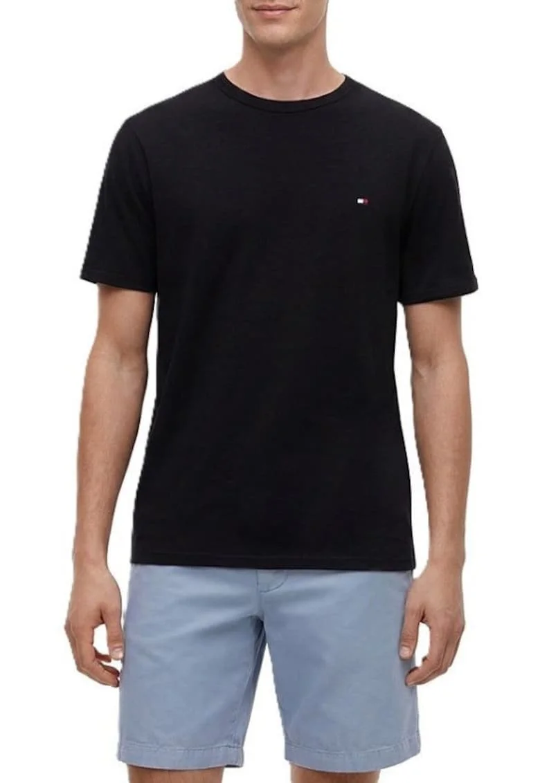 Tricou barbati,  Bumbac, Negru,