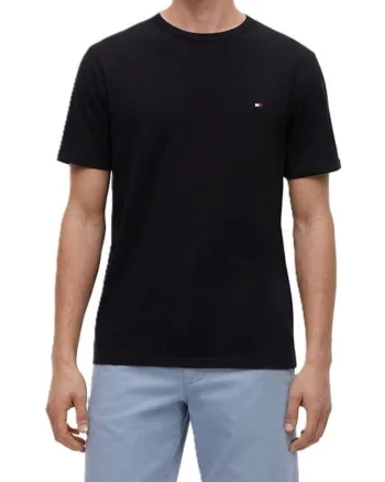 Tricou barbati,  Bumbac, Negru,