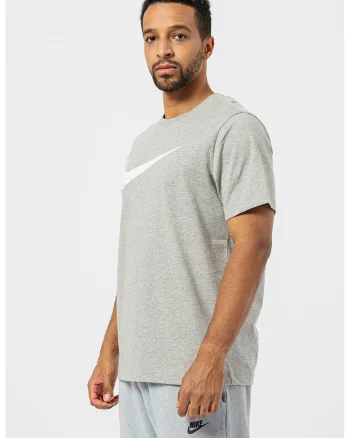 Tricou cu imprimeu logo Sportswear Swoosh, Gri