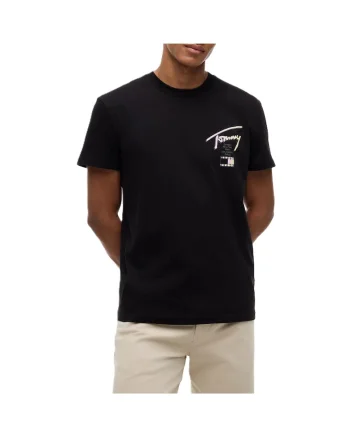 Tricou barbati,  Bumbac, Negru,