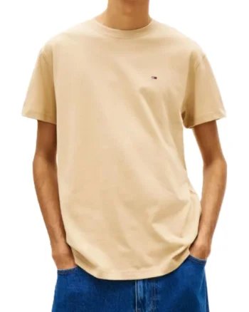 Tricou barbati,  Bumbac, Crem,
