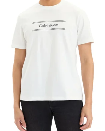 Tricou barbati,  Bumbac, Alb,
