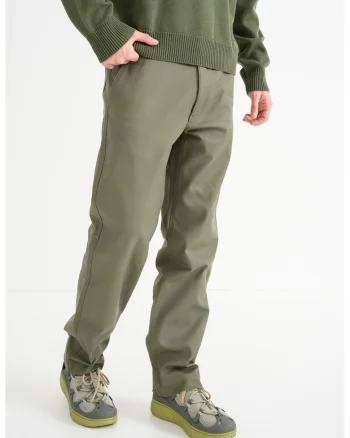 Pantaloni regular fit Zarik, Kaki