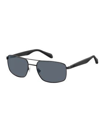 Ochelari de soare cu rama metalica, Negru