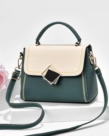 Geanta dama Asha GT1087, verde