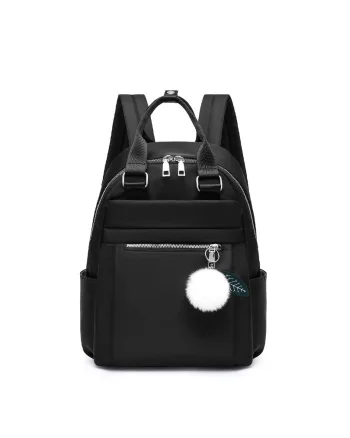 Rucsac dama Celia, GT1848, material textil, negru