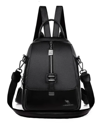 Rucsac de dama, Camellia GT2601, Negru