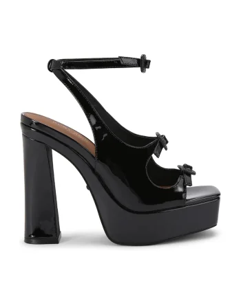 Kurt Geiger London sandale cu toc înalt din piele Buckle Platform Sdl