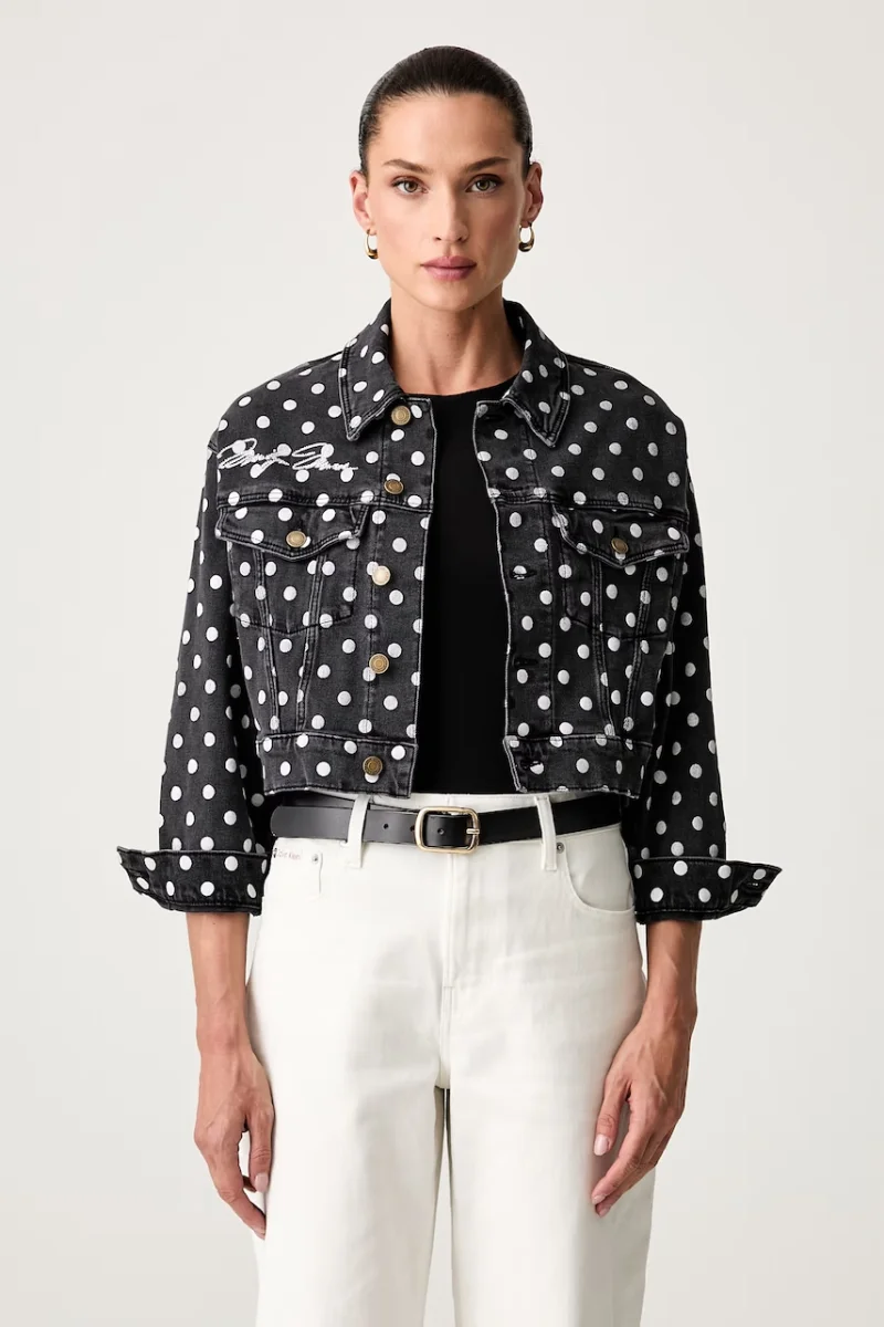 Guess geacă de blugi pentru femei din denim ROSALYN