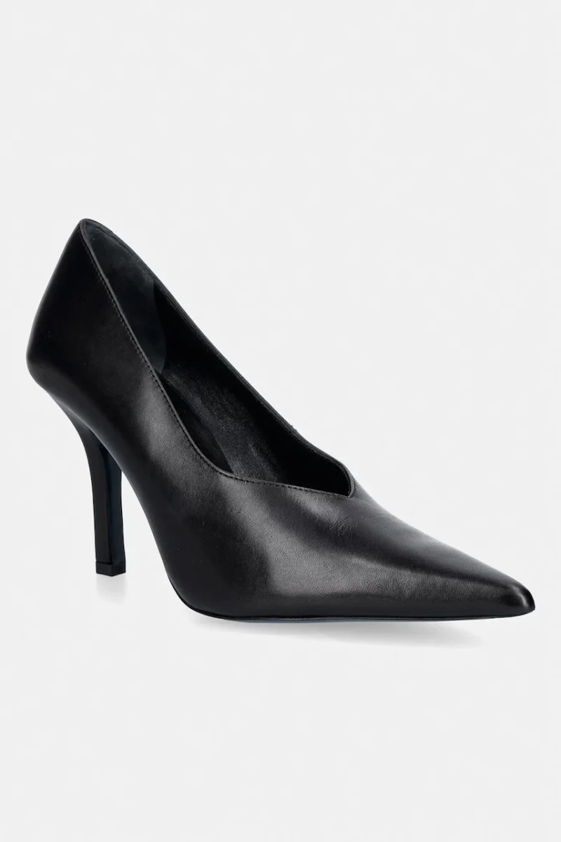 Patrizia Pepe pantofi cu toc stiletto din piele