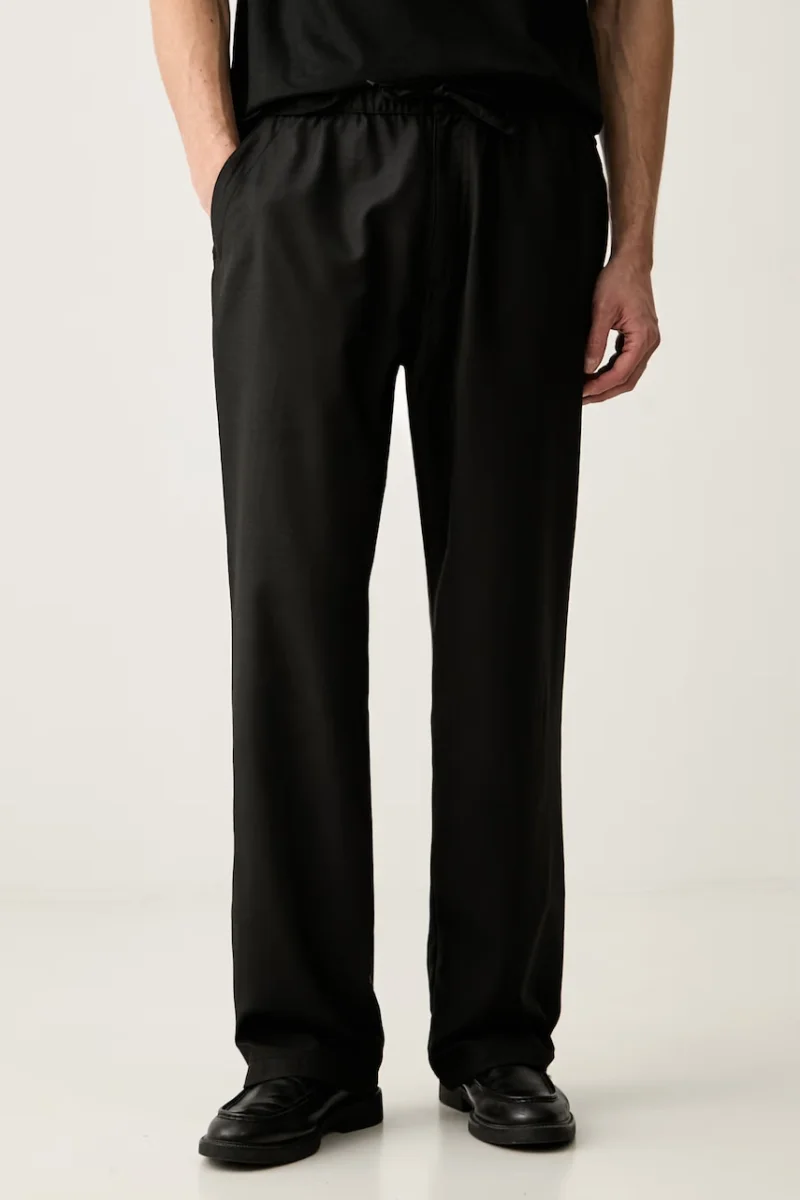 Michael Kors pantaloni regular pentru bărbați cu amestec de lână