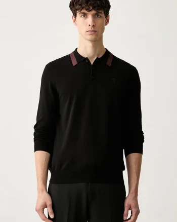 Trussardi pulover pentru bărbați cu vâscoză