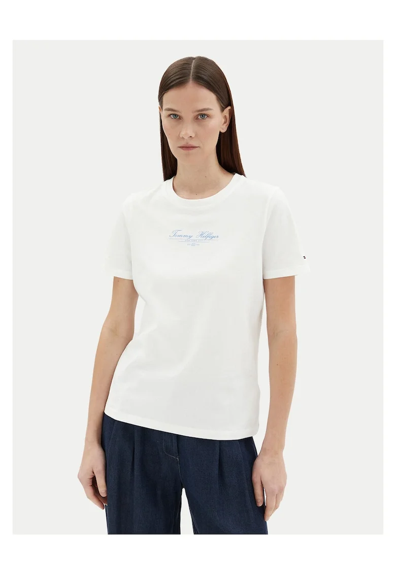 Tricou dama,  alb,
