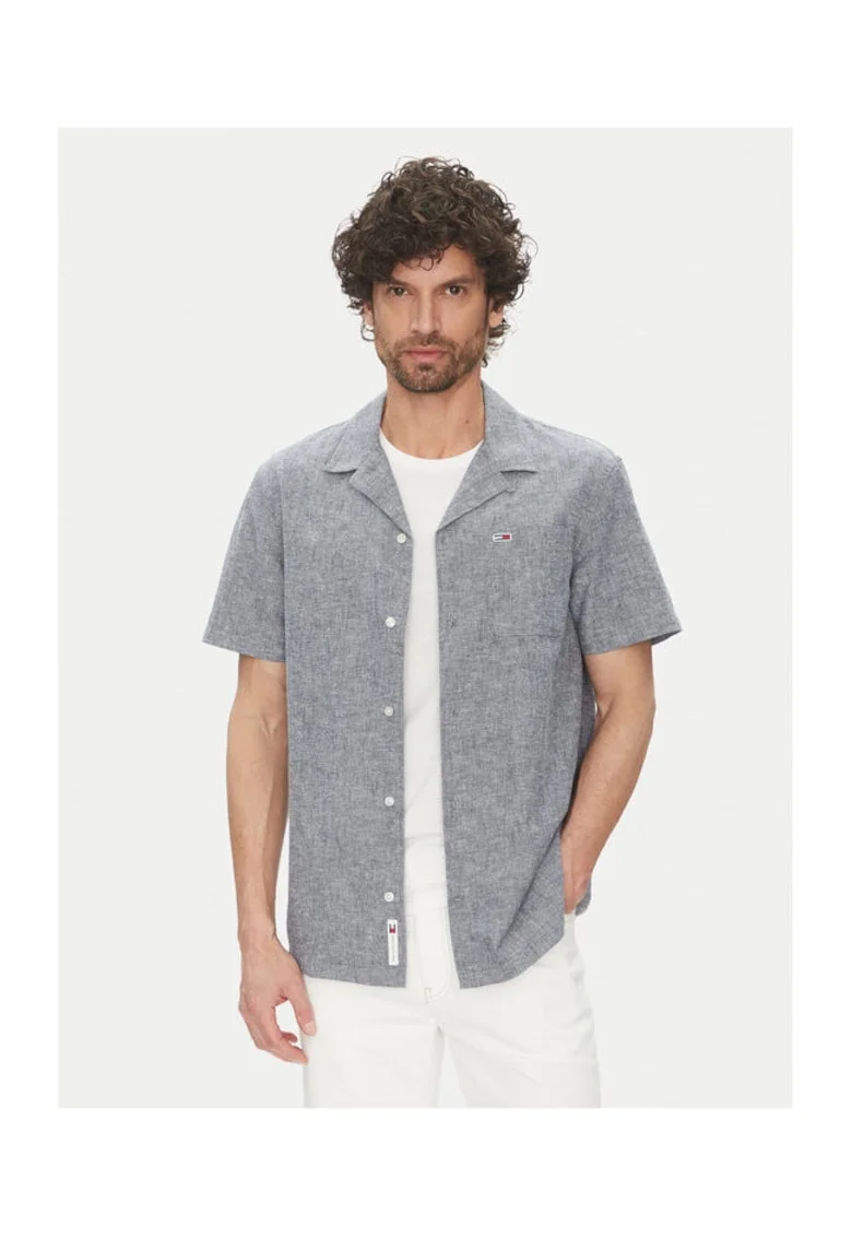 Camasa barbati  bleumarin, fabricat de calitate,