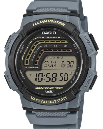 Ceas barbatesc  WS-1800H-2AVEF, Quartz, 45mm, 10ATM